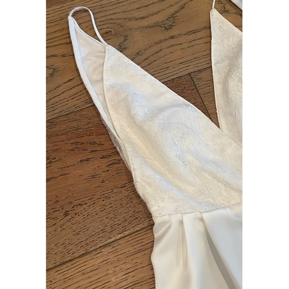 Ronny Kobo Nole Deep-V Belted Wide-Leg Jumpsuit - Picture 6 of 8